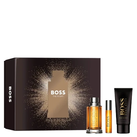 HUGO BOSS THE SCENT FOR HIM SET(EDT 100ML+SHOWER GEL 100ML+EDT 10ML)