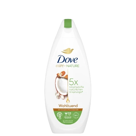 DOVE GEL 225ML COCONUT