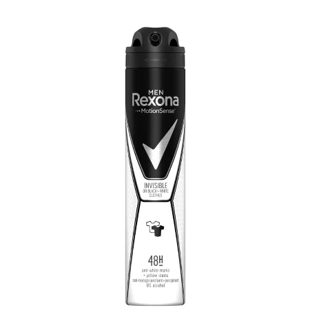 REXONA DEO 200ML MEN INVISIBLE BLACK&WHITE