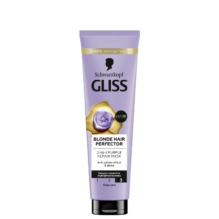 GLISS TRETMAN ZA KOSU 150ML BLOND PERFECT TUBA