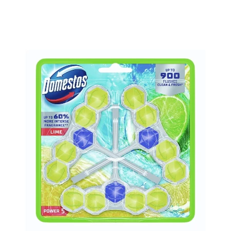 DOMESTOS WC KUGLICE 3X50G POWER 5 LIME