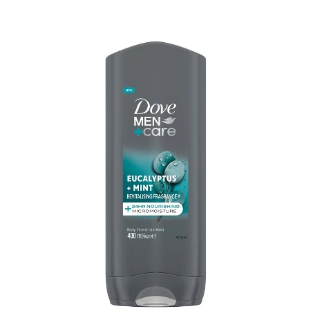 DOVE GEL MEN 400ML EUCALYPTUS&MINT