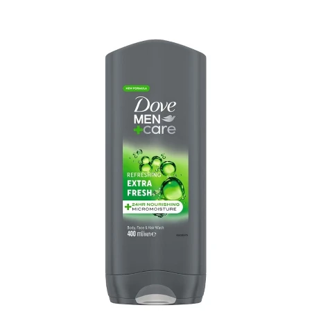 DOVE GEL MEN 400ML EXTRA FRESH