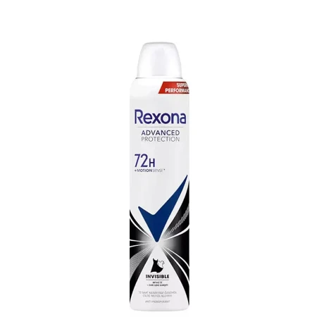 REXONA DEO 200ML W.INVISIBLE BLACK&WHITE