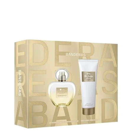 ANTONIO BANDERAS SET W.HER GOLDEN SECRET (TOALETNA VODA 50ML+LOSION 75ML)