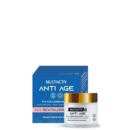 MULTIACTIV ANTI AGE KREMA HRANLJIVA DNEVNA 50ML