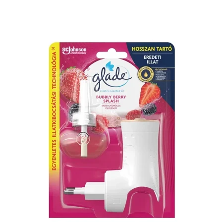 GLADE ELEKTRIČNI KOMPLET 20ML BUBBLE BERRY