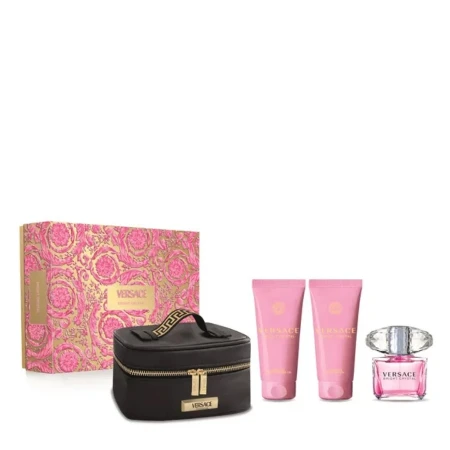 VERSACE BRIGHT CRYSTAL SET(EDT 90ML+BODY LOSION 100ML+SHOWER GEL 100ML)V5100694