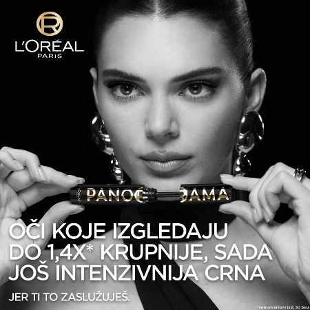 LOREAL MASKARA VOLUME MILLION LASHES PANORAMA ALL NIGHT BLACK