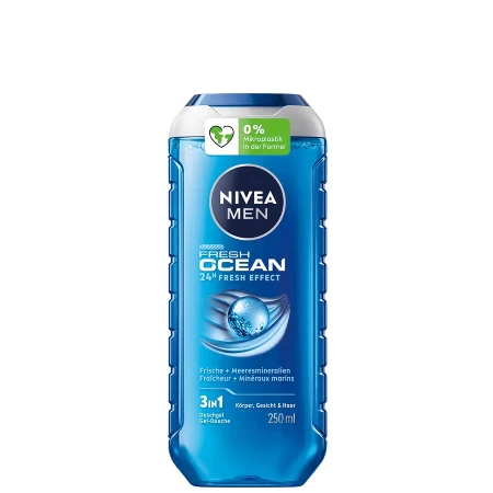 NIVEA GEL ZA TUŠIRANJE 250ML MEN FRESH OCEAN 80800