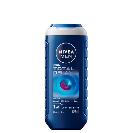 NIVEA GEL ZA TUŠIRANJE 250ML MEN TOTAL RELAX 98650
