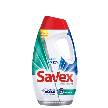 SAVEX TEČNI DETERDŽENT 1,8L PREMIUM FRESH / 40 PRANJA