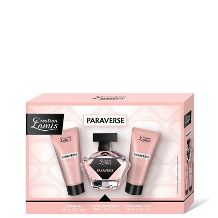 LAMIS SET W.PARAVERSE  (GEL ZA TUŠIRANJE 50ML+KREMA ZA RUKE I TELO 50ML+EDT 100ML)