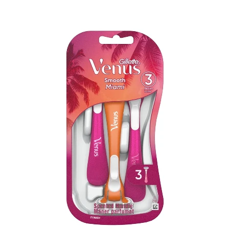 GILLETTE BRIJAČ VENUS SMOOTH 3 MIAMI 3KOM
