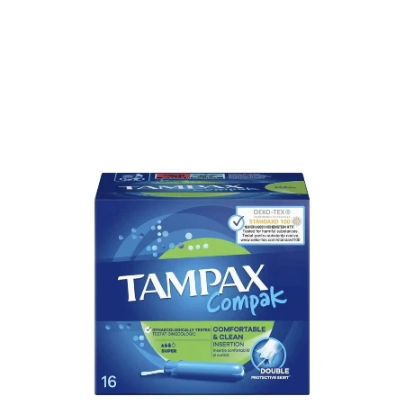 TAMPAX TAMPONI COMPAK SUPER 16KOM