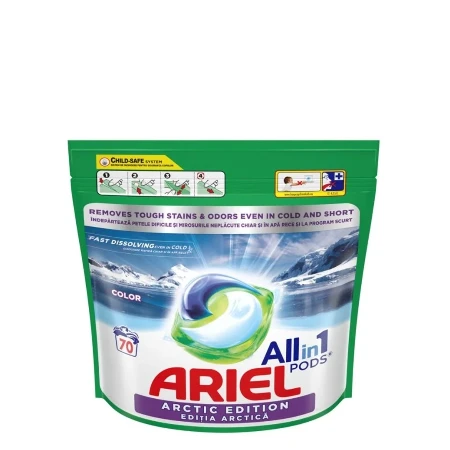 ARIEL KAPSULE ZA PRANJE VEŠA ALL-IN-1 70KOM ARTIC COLOR