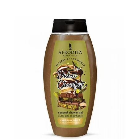 AFRODITA GEL ZA TUŠIRANJE 250ML DUBAI CHOCOLATE