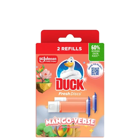 DUCK WC FRESH DISC REFIL 2X36ML MANGO
