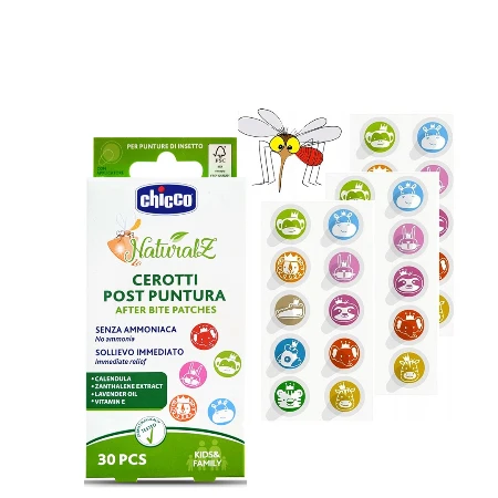 CHICCO NATURAL Z FLASTERI 30 KOM POSLE UJEDA KOMARACA