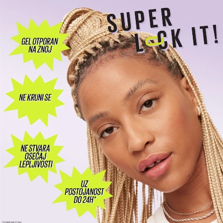 MAYBELLINE GEL ZA OBRVE SUPERLOCK DEEP BROWN