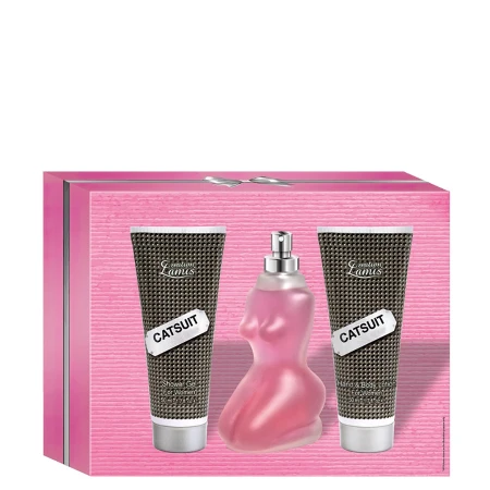 LAMIS SET W. CATSUIT (LOSION  ZA RUKE I TELO 50ML+TOALETNA VODA 100ML+GEL ZA TUŠIRANJE 50ML)