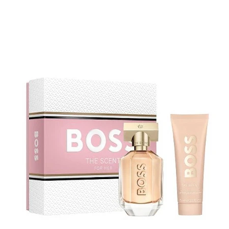 HUGO BOSS THE SCENT FOR HER SET(EDP 50ML+BODY LOSION 75ML)209877