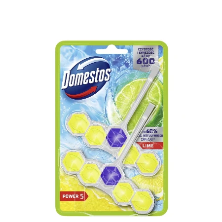 DOMESTOS WC KUGLICE 2X50G POWER 5 LIME