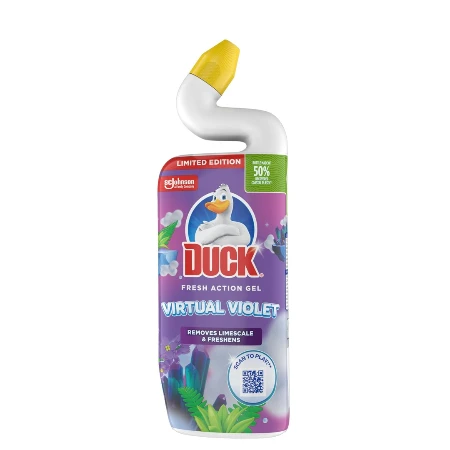 DUCK WC TEČNOST 750ML VIRTUAL VIOLET