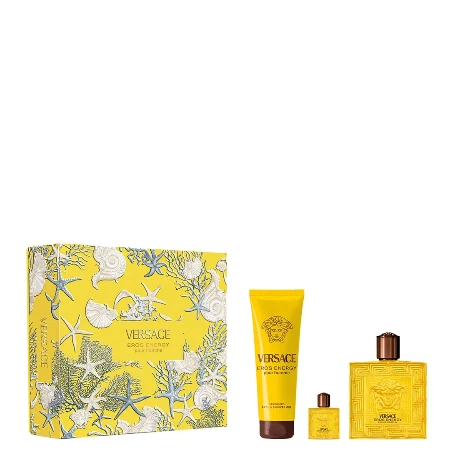VERSACE EROS ENERGY SET(EDP 100ML+SHOWER GEL 150ML+EDP 5ML)7420635 M
