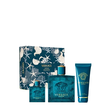 VERSACE EROS SET(EDT 100ML+SHOWER GEL 150ML+EDT 5ML)7400635 M