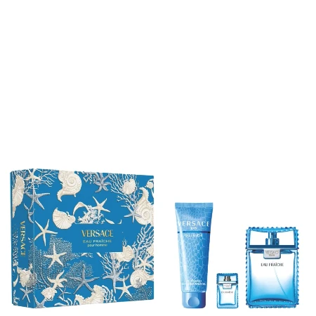 VERSACE MAN EAU FRAICHE SET(EDT 100ML+SHOWER GEL 150ML+EDT 5ML)V5000635
