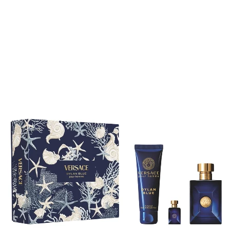 VERSACE DYLAN BLUE SET(EDT 100ML+SHOWER GEL 150ML+EDT 5ML)7210635 M