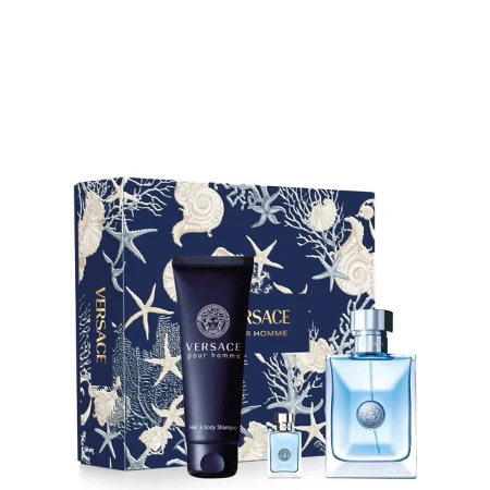 VERSACE POUR HOMME SET(EDT 100ML+SHOWER GEL 150ML+EDT 5ML)7200635