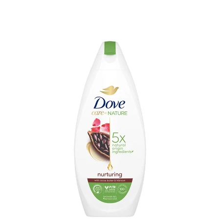 DOVE GEL 225ML CACAO BUTTER&HIBISCUS