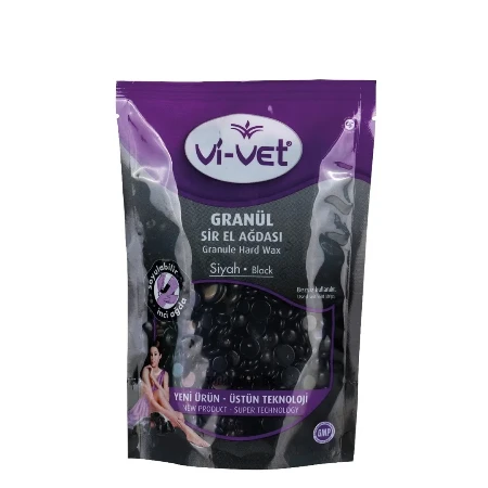 VI-VET GRANULE WAX 250G BLACK