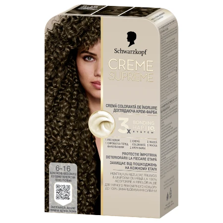 SCHWARZKOPF CREME SUPREME BOJA ZA KOSU 6-16 COOL PEARLY