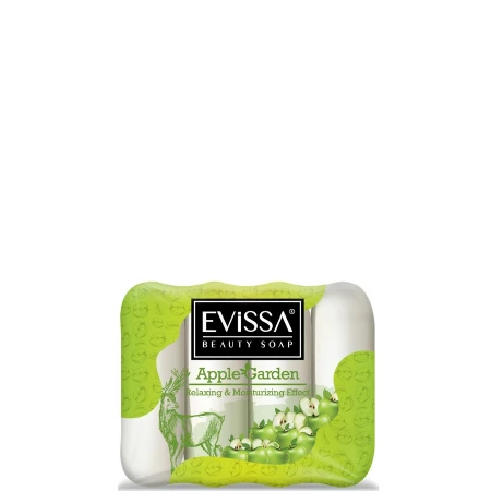 EVISSA SAPUN 280G APPLE GARDEN ( 4 X 70G )