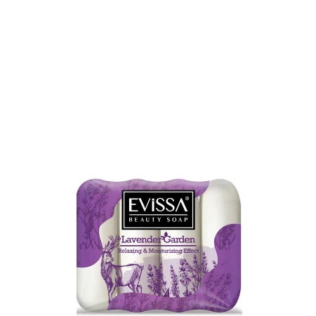 EVISSA SAPUN 280G LAVENDER GARDEN ( 4 X 70G )