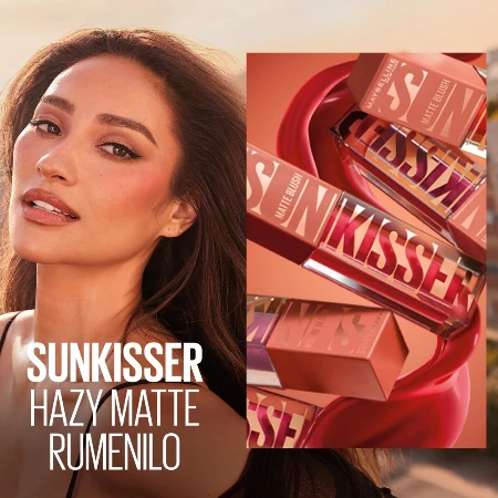 MAYBELLINE TEČNO RUMENILO SUNKISSER 40 ROSE BURST