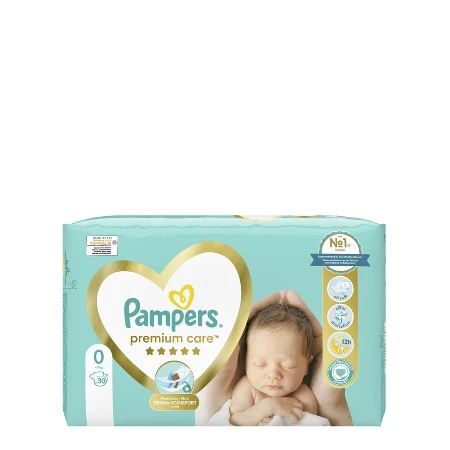 PAMPERS PELENE PREMIUM 0 NEWBORN 0-3KG 30KOM