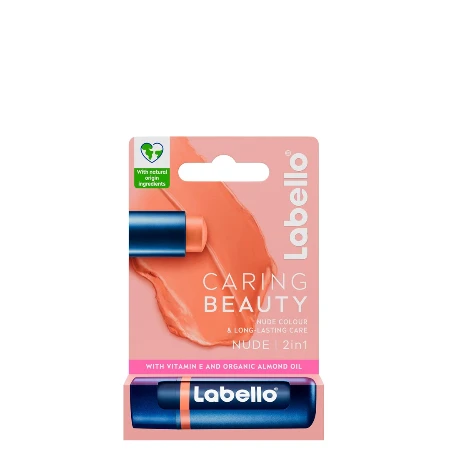 LABELLO BALZAM ZA USNE 4,8G CARING BEAUTY NUDE 88054