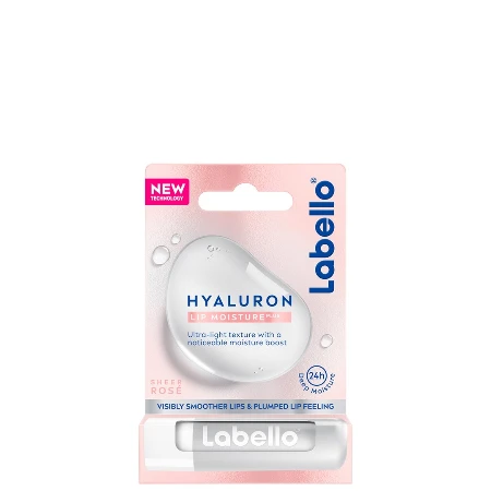 LABELLO BALZAM ZA USNE 5,2G HYALURON MOISTURE PLUS ROSE 88071