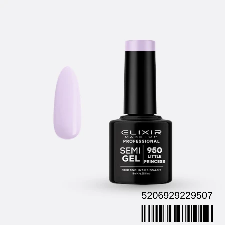 ELIXIR SEMI GEL LAK U BOJI 8ML 950 LITTLE PRINCESS