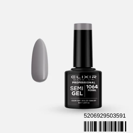 ELIXIR SEMI GEL LAK U BOJI 8ML 1064 FOSSIL