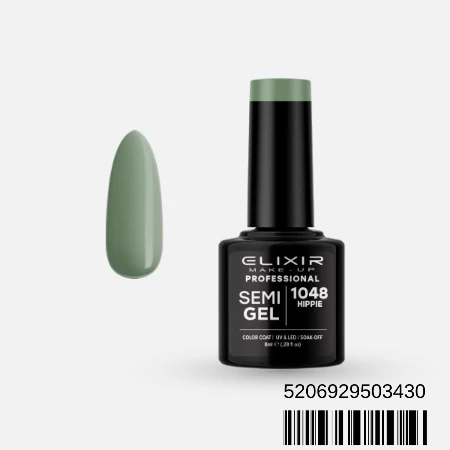 ELIXIR SEMI GEL LAK U BOJI 8ML 1048 HIPPIE