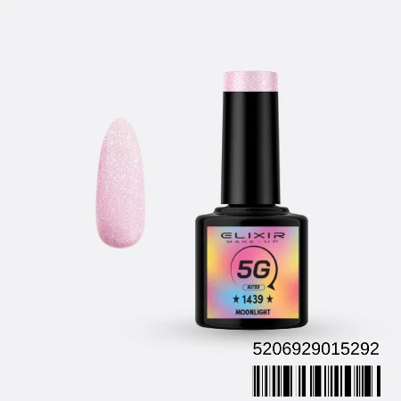 ELIXIR SEMI GEL LAK U BOJI 8ML 1439 5G GLITTER MOONLIGHT