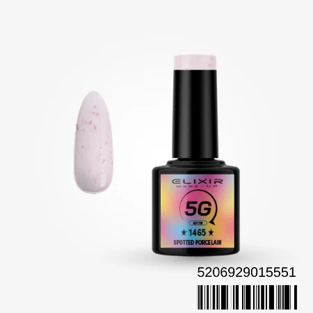 ELIXIR SEMI GEL LAK U BOJI 8ML 1465 5G GLITTER SPOTTED PORCELAIN
