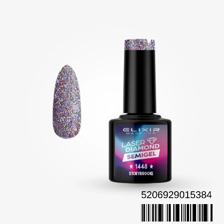 ELIXIR SEMI GEL LAK U BOJI 8ML 1448 LASER DIAMOND STORYBROOKE