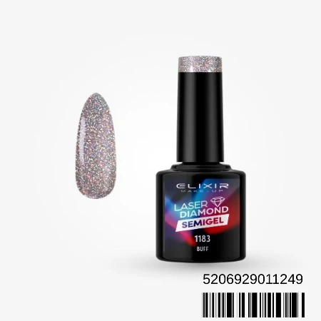 ELIXIR SEMI GEL LAK U BOJI 8ML 1183 LASER DIAMOND BUFF