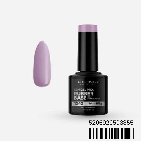 ELIXIR SEMI RUBBER BASE 8ML 1040 EXTRA MILKY